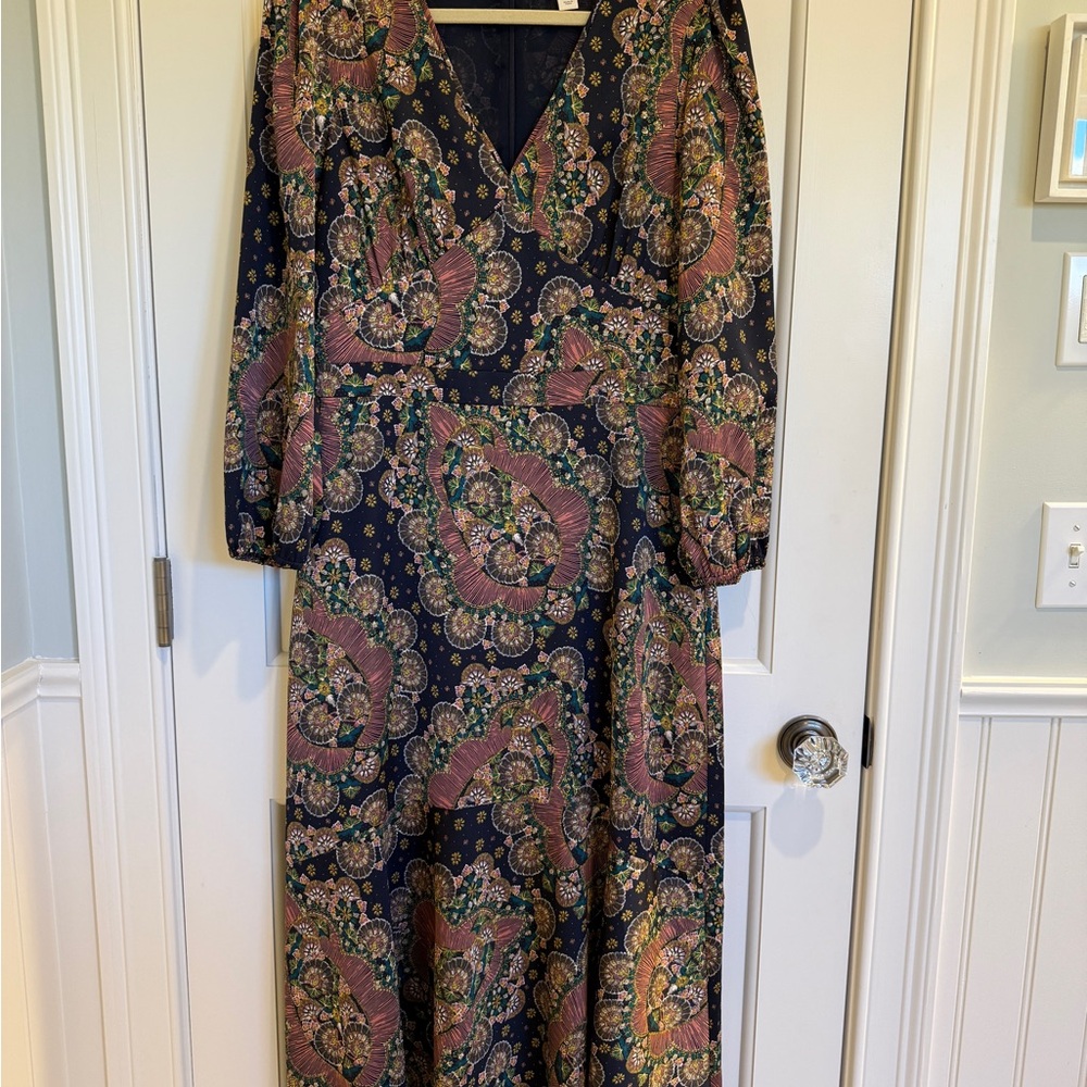 Elegant Floral Maxi Dress